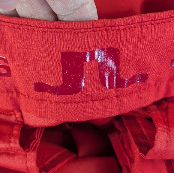 J. Lindeberg Athletic Pants Red Size 32 - Picture 10 of 16